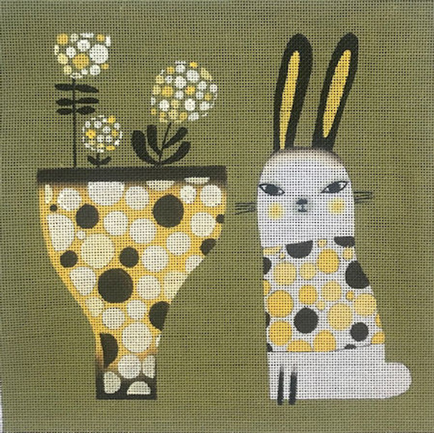 MAGGIE & CO. M-2092	Polka Dot Day © Terry Runyan  9 x 9" 18 Mesh