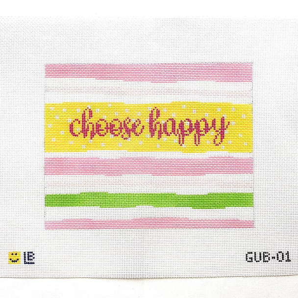 GUB-01 Choose Happy 9wx7h  13 Mesh  LAUREN BLOCH DESIGNS