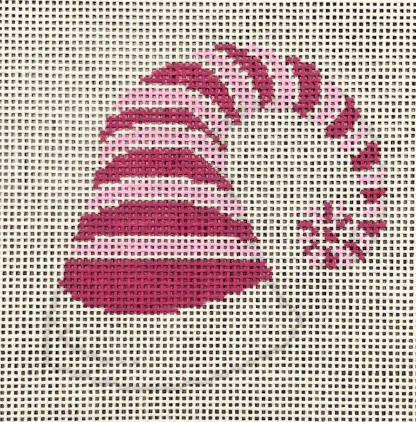 ASIT443-13 Pink Stripe Cap 4X4 13 Mesh A Stitch In Time