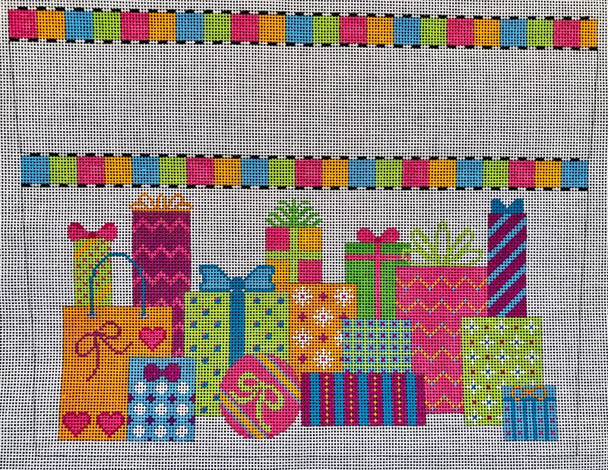 CH600B Stocking Top - Packages 8.25 x 11 18 Mesh EyeCandy Needleart