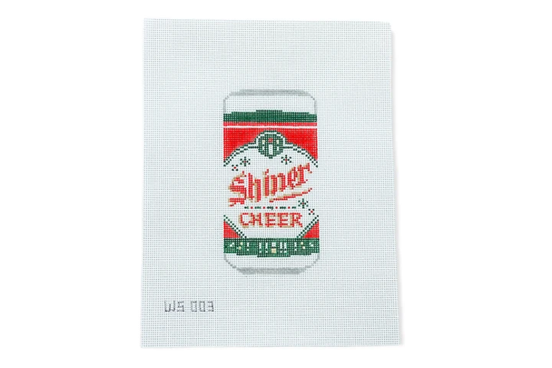 WS-003 Shiner® Cheer 2.5" wide by 5" tall 18 MESH WIPSTITCH Needleworks!