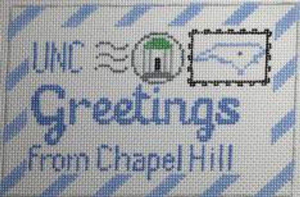 RD 209 Chapel Hill Mini Lette18M 3.5"x5.5" Rachel Donley Needlepoint Designs