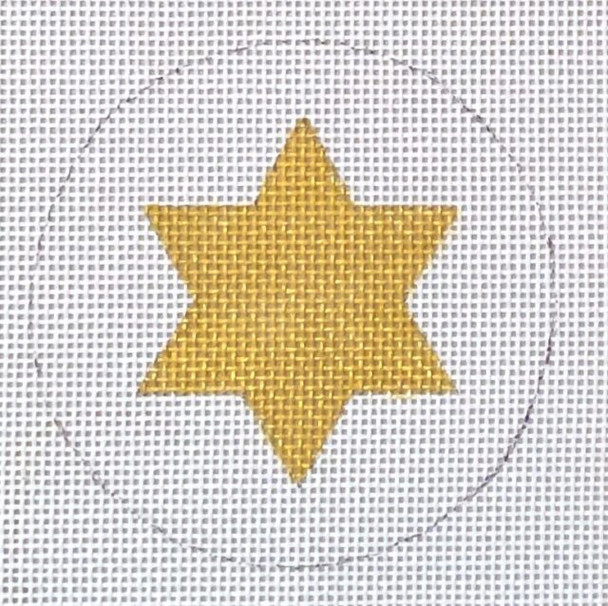 HO3073 STAR OF DAVID 4 inch round 13 Mesh Raymond Crawford Designs