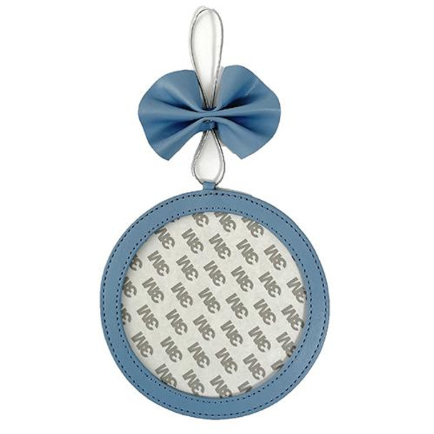 Light Blue Self-Finishing Ornament 5 inch Round  with a 4 inch insert PLANET EARTH