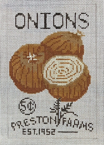 LL-SEED-018a Onion Seed Packet 4" x 6" 18 Mesh LauraLove Designs