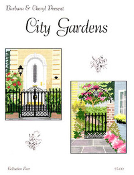 City Gardens Collection 4 by Graphs By Barbara & Cheryl 3473 