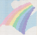 K47 7 MESH PASTEL RAINBOW 6 x 6 Starter Kit The Collection Designs!