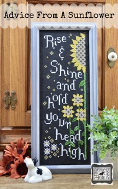 Advice From A Sunflower 83w x 238h by Annie Beez Folk Art  21-2571 YT