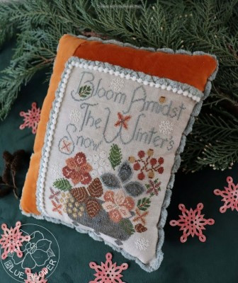 Winter Blooms 95w x 130h by Blue Flower, The 21-2640 YT