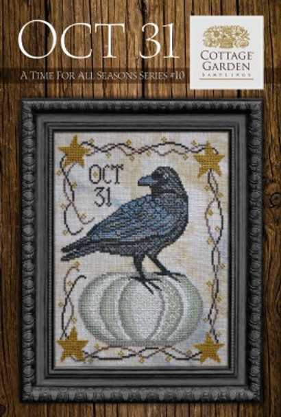 Time For All Seasons 10 - Oct 31 100w x 130h by Cottage Garden Samplings 21-2366 W