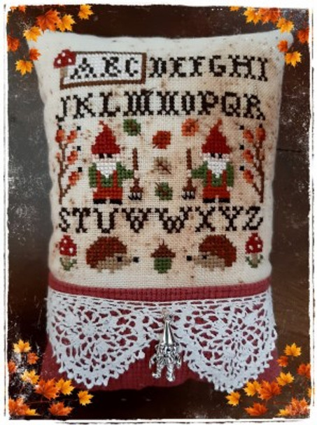 ABC Of Autumn 58w x 59h by Fairy Wool In The Wood 21-2582