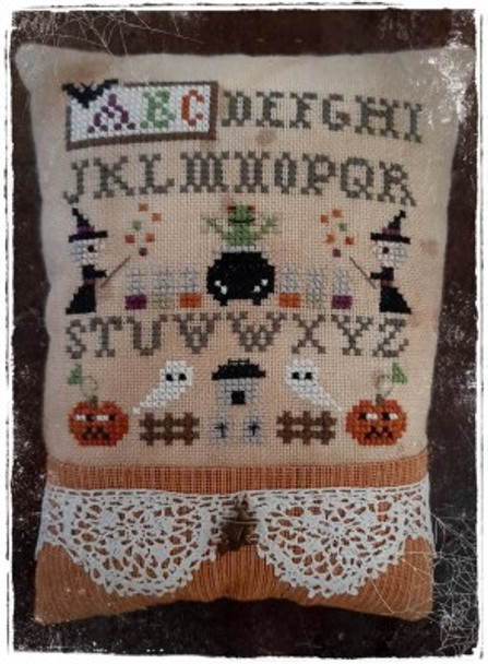 ABC Of Halloween 58w x 59h. by Fairy Wool In The Wood 21-2584