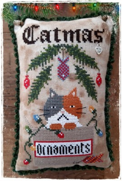 Catmas 59w x 100h by Fairy Wool In The Wood 21-2577