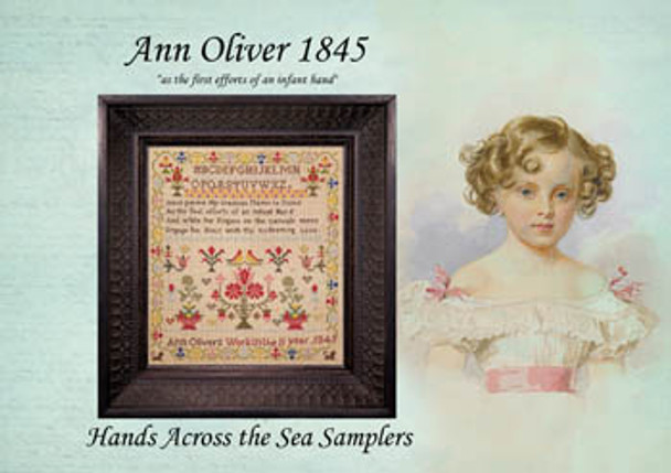 Ann Olivers by Hands Across The Sea Samplers 21-1867 YT