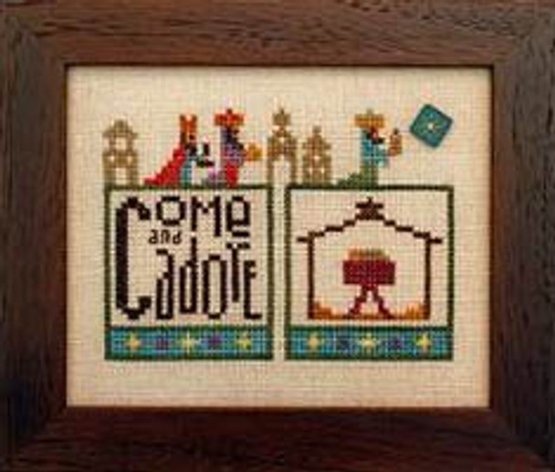 Double Up: Nativity (W/emb) by Heart In Hand Needleart 15-2430