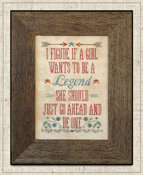 Legendary Girls by Little House Needleworks 21-1208