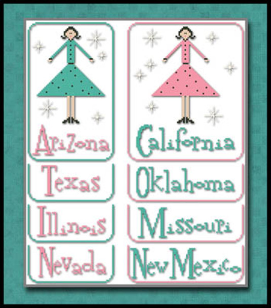 Route 66 - The States by Little House Needleworks 21-1211