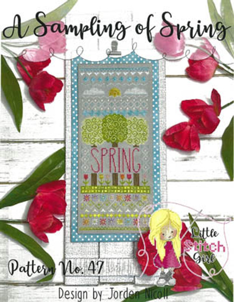 YT Sampling Of Spring 85 x 194 by Little Stitch Girl