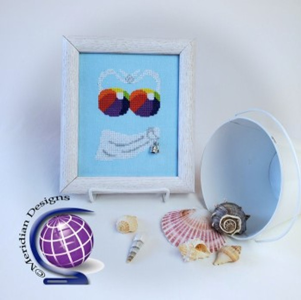 DD Beach Party by Meridian Designs For Cross Stitch