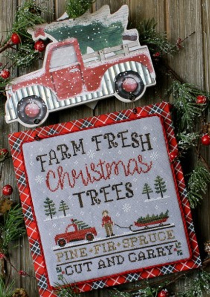 Christmas Tree Farm 110w x 110h by New York Dreamer 21-2753