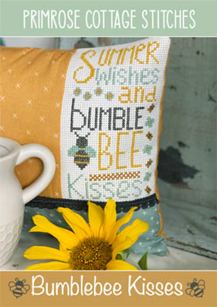 Bumblebee Kisses Stitch Count: 40 x 72 by Primrose Cottage Stitches 21-2004 YT