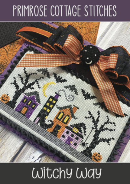 Witchy Way 93w x 46h by Primrose Cottage Stitches 21-2228 YT