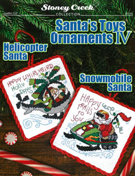 Santa's Toys Ornaments IV by Stoney Creek Collection 21-2606