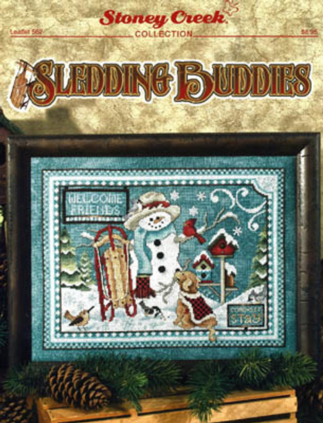 Sledding Buddies 184w x 142h by Stoney Creek Collection 22-1116
