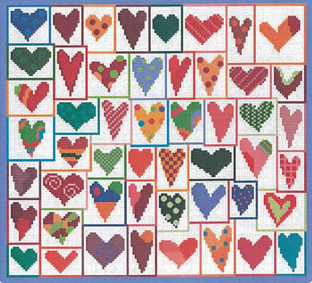 More Hearts by Susanamm Cross Stitch 21-2157