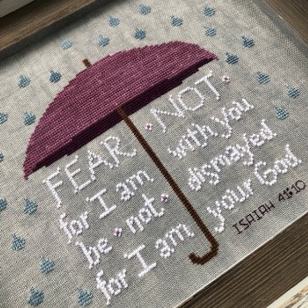 Fear Not 130w x 107h by Sweet Wing Studio 22-1044 YT