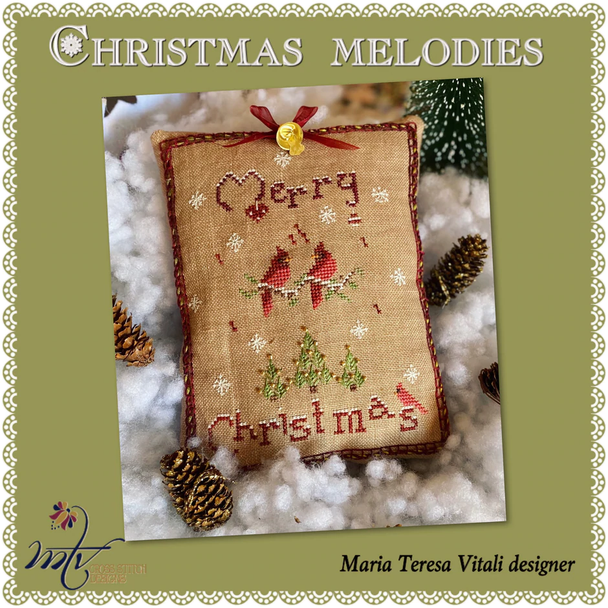 Christmas Melodies Pillow MTV Designs 21-2748 DD