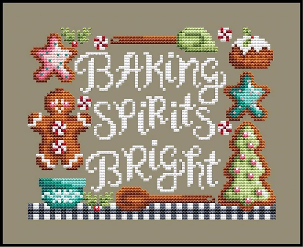 Baking Bright 90w x 70h Shannon Christine Designs 22-2428 