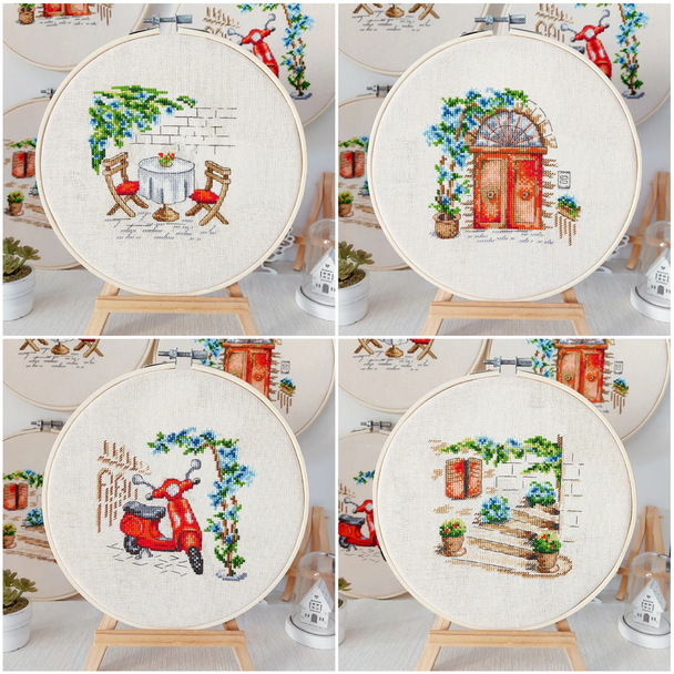 Roman Holiday  Artmishka Counted Cross Stitch Pattern