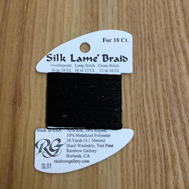 LM01-Black Silk Lame Plus Rainbow Gallery