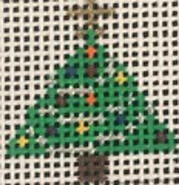 187-Christmas Tree 1 Inch Square, 18 Mesh Point2Pointe