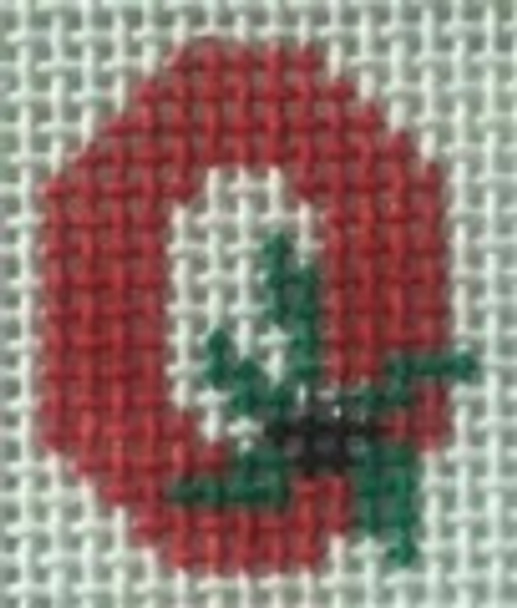 107 Ohio Buckeyes 1 Inch Square, 18 Mesh Point2Pointe