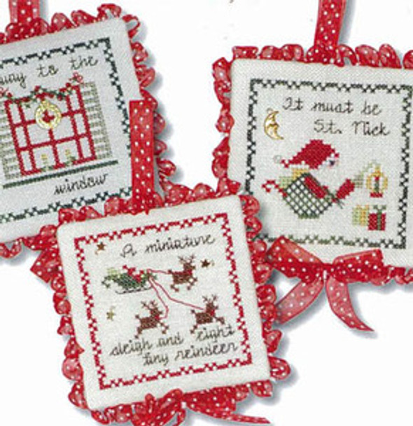 Twas The Night Ornaments 2 39w x 39h each JBW Designs 10-1221