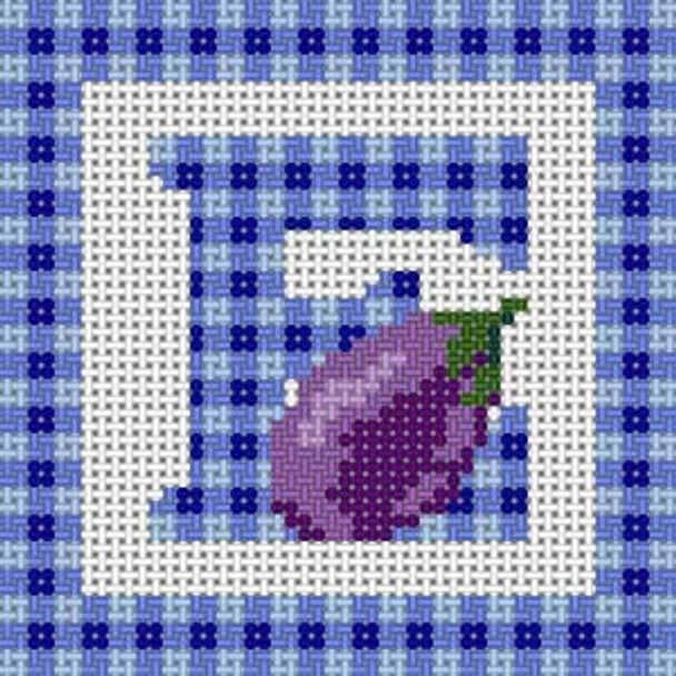 X-100 Letter E 10 Mesh 5" x 5" Fruit & Vegetable Treglown Designs