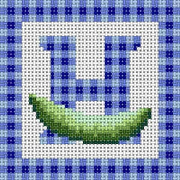 X-100 Letter H 10 Mesh 5" x 5" Fruit & Vegetable Treglown Designs