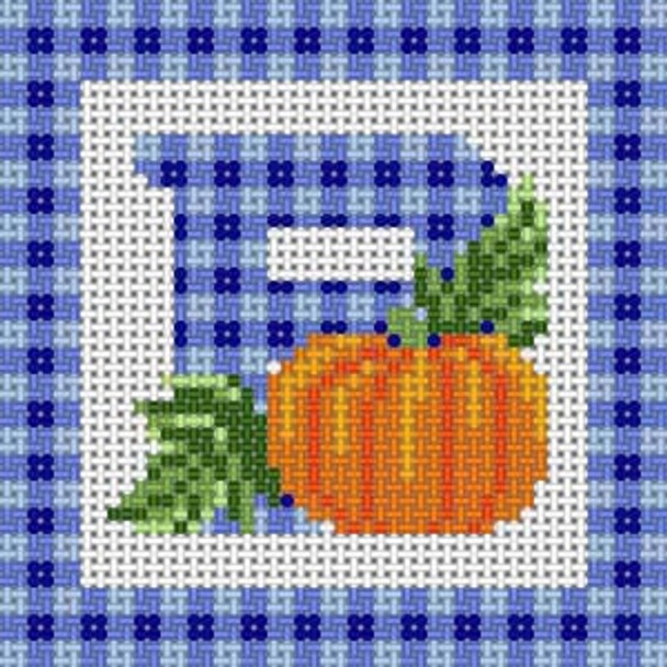 X-100 Letter P 10 Mesh 5" x 5" Fruit & Vegetable Treglown Designs