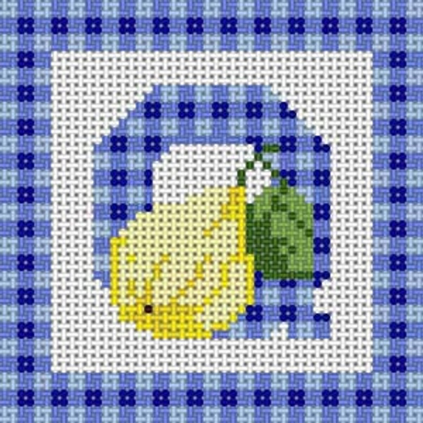 X-100 Letter Q 10 Mesh 5" x 5" Fruit & Vegetable Treglown Designs