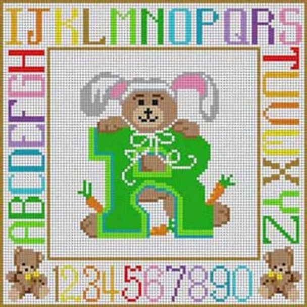 X-095 Letter R Teddy Bear Alphabet Treglown Designs