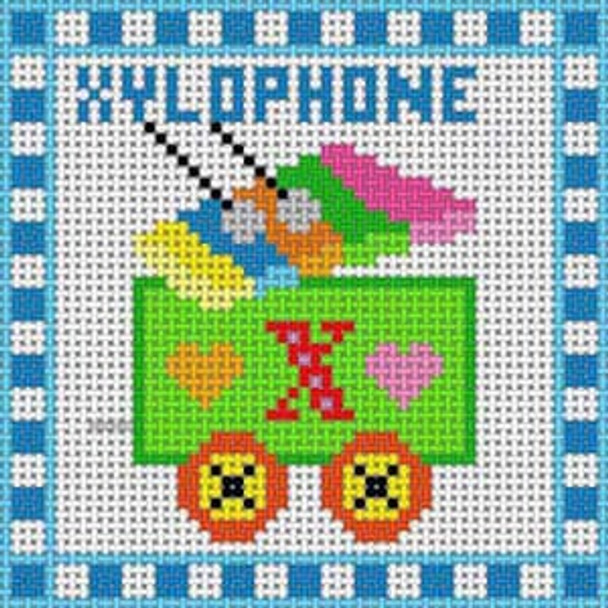 X-070 Letter X Train Alphabet Treglown Designs