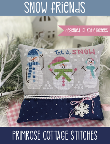 Snow Friends 120 x 67 by Primrose Cottage Stitches 22-1226 YT