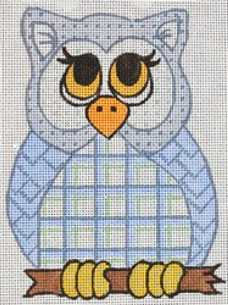 R952	4.25 x 6		Patchwork Owl	 18 Mesh Robbyn's Nest Designs