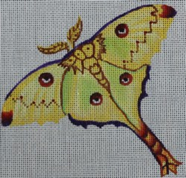 R24	5.25 x 5	Yellow Butterfly	 18 Mesh Robbyn's Nest Designs