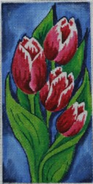 R426 Tulips 3.5 x 7	18 Mesh Robbyn's Nest Designs