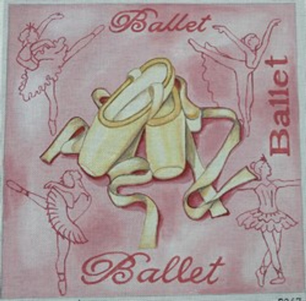 R867 Ballet	14 x 14	18 Mesh Robbyn's Nest Designs