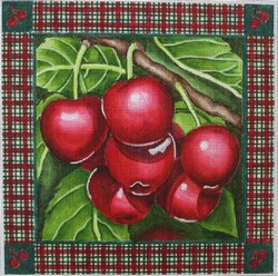 R712 Cherry Square 9 x 9 18  Mesh Robbyn's Nest Designs
