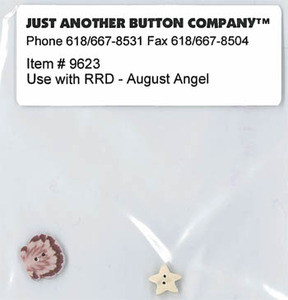 Just Another Button Company August Angel Button Pack